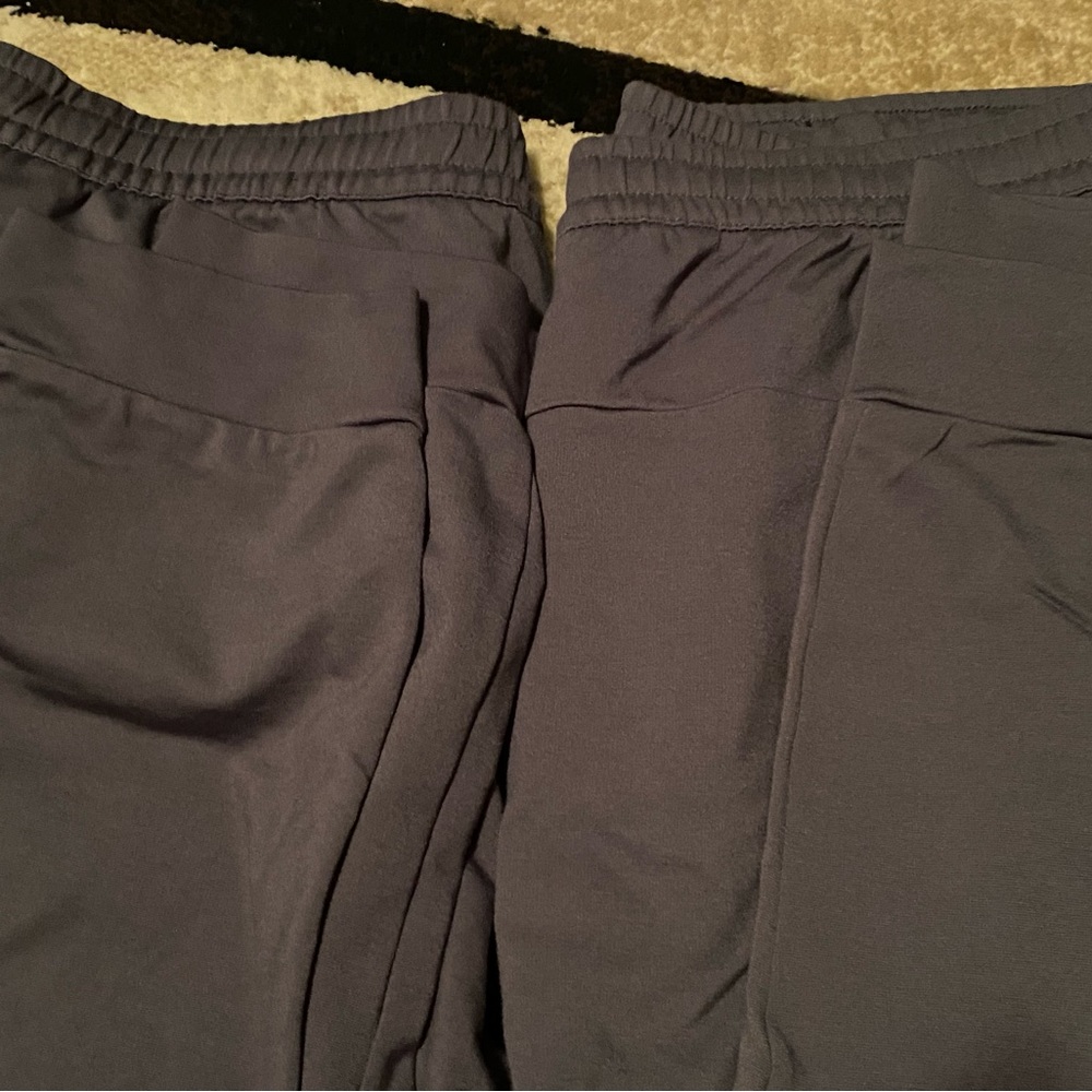 (2) Luxe Brand Joggers size XXL, Grey/ Light Grey. Like new condition